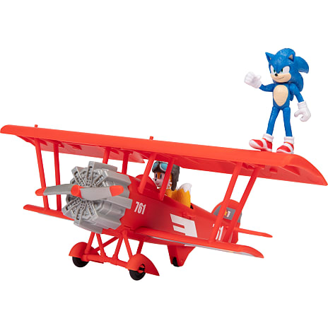 Sonic flyvemaskine med Tails figur