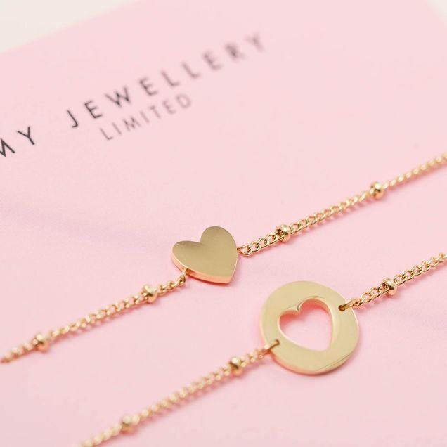 My Jewellery | armband moeder dochter | goudkleurig