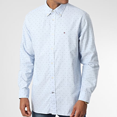 Chemise Manches Longues Classic Oxford 8325 Bleu Clair
