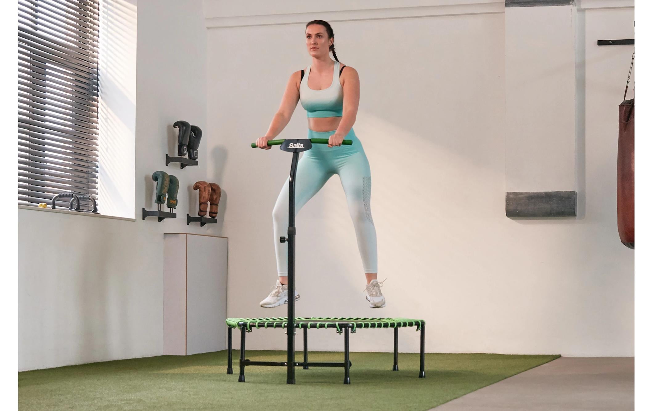 Fitnesstrampolin Salta Fitness 128 cm, GrünTrampolin zum Trainieren