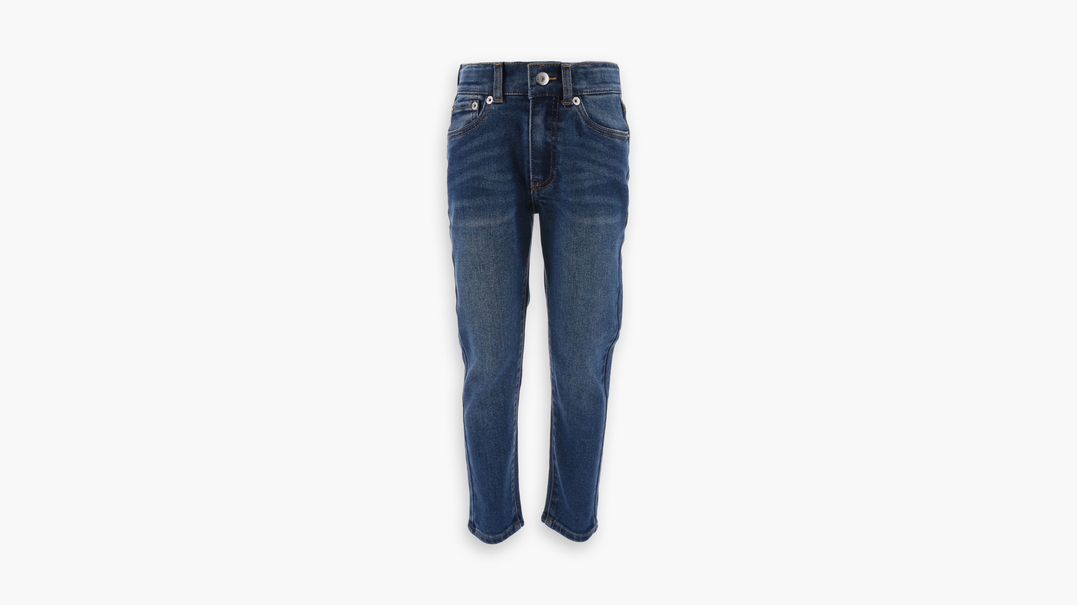 Jean Mom court - All The Feels - Bleu