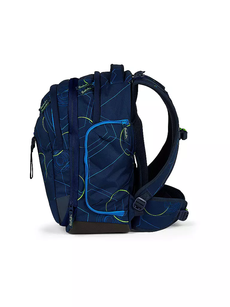 SATCH Schulrucksack Match Blue Tech dunkelblau