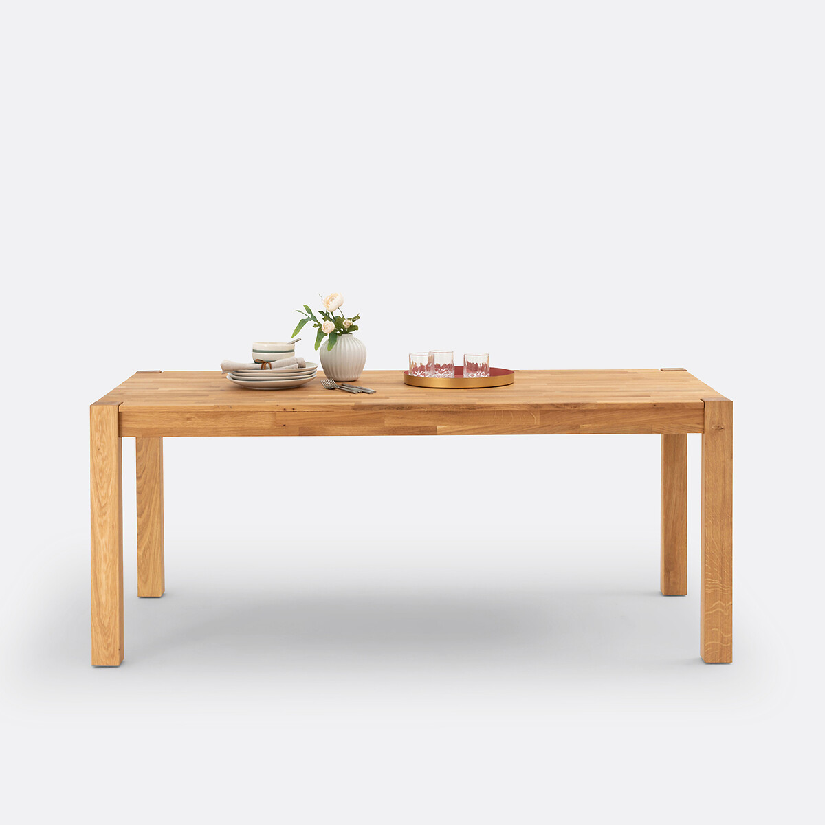 LA REDOUTE INTERIEURS<br>Mesa de carvalho, 2 extensões, Adelita