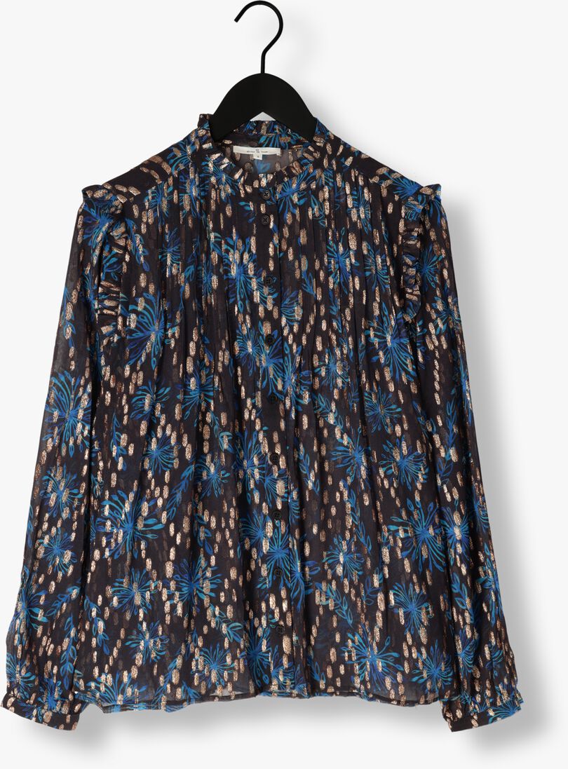 CIRCLE OF TRUST donkerblauwe circle of trust blouse mallory blouse
