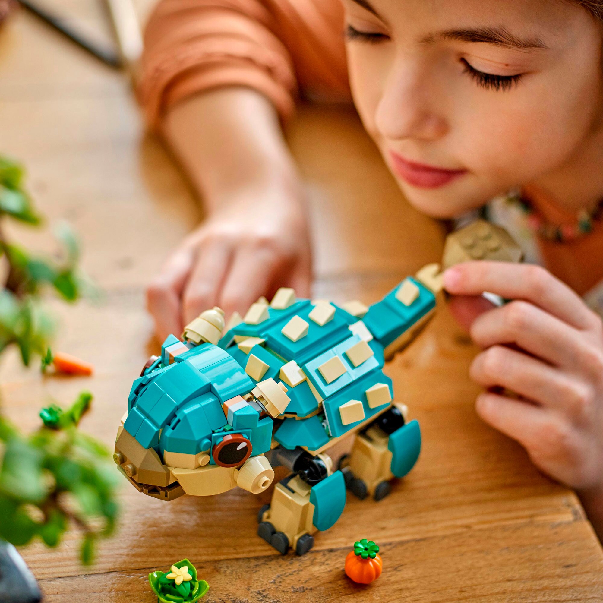 LEGO Konstruktionsspielzeug Jurassic World Baby Bumpy: Ankylosaurus