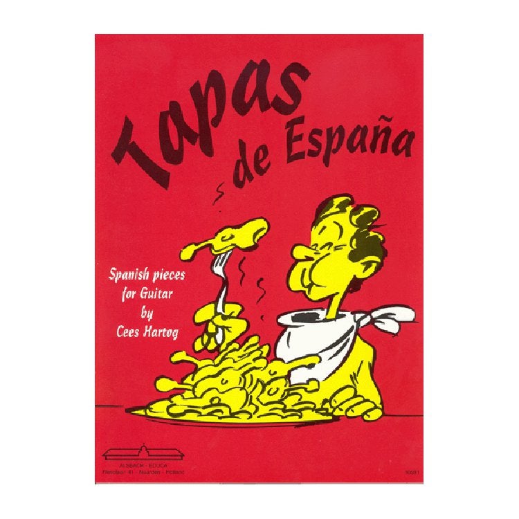 EMC Tapas de Espana - Cees Hartog gitaarsongboek