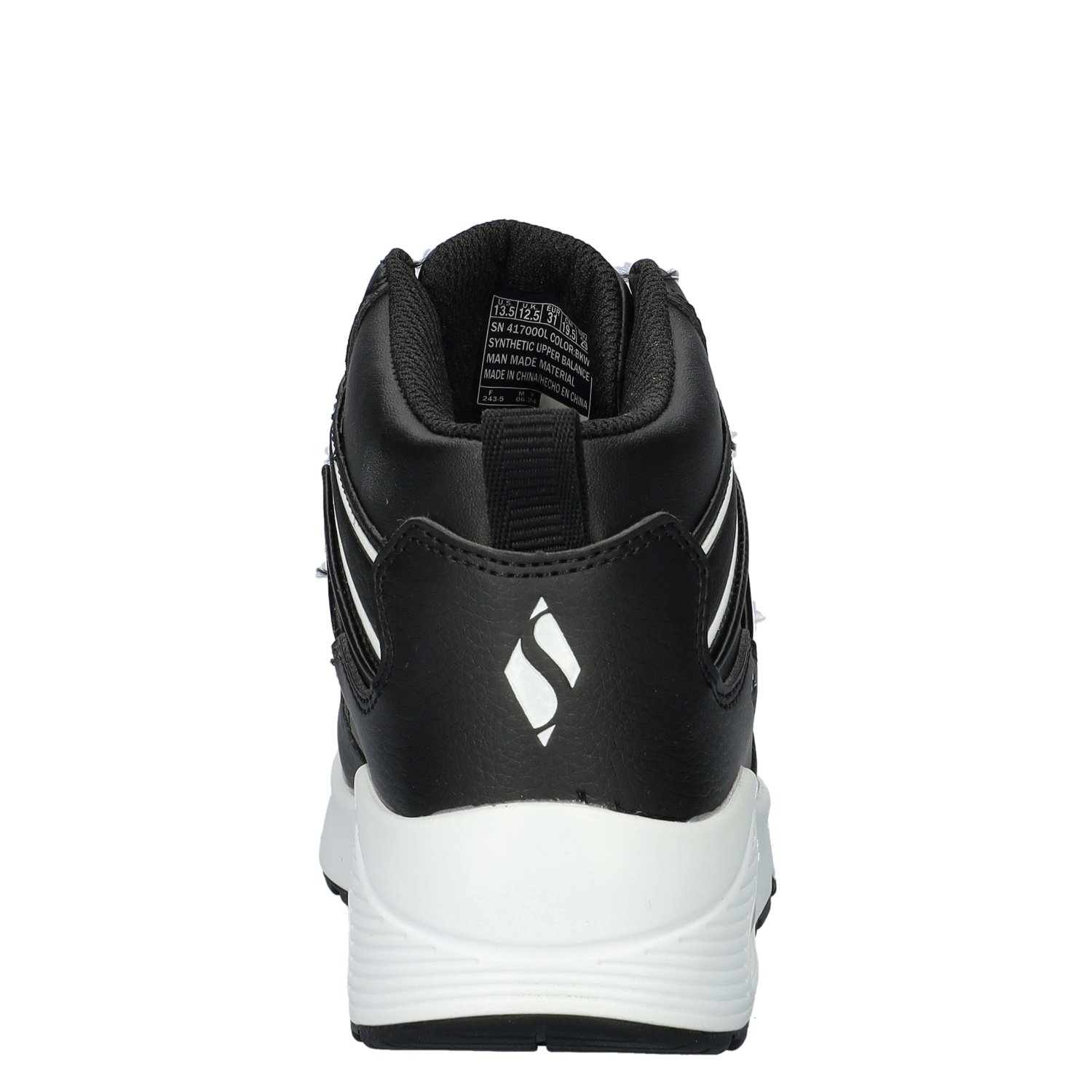 Uno Street Ryze jongens sneaker Skechers Zwart