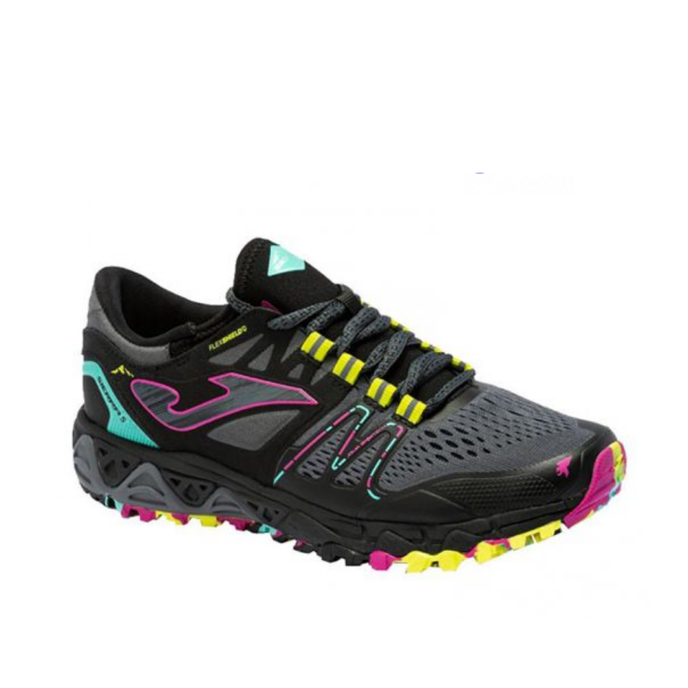 Tênis Joma Tk.sierra Lady 2201. Preto e cinza.