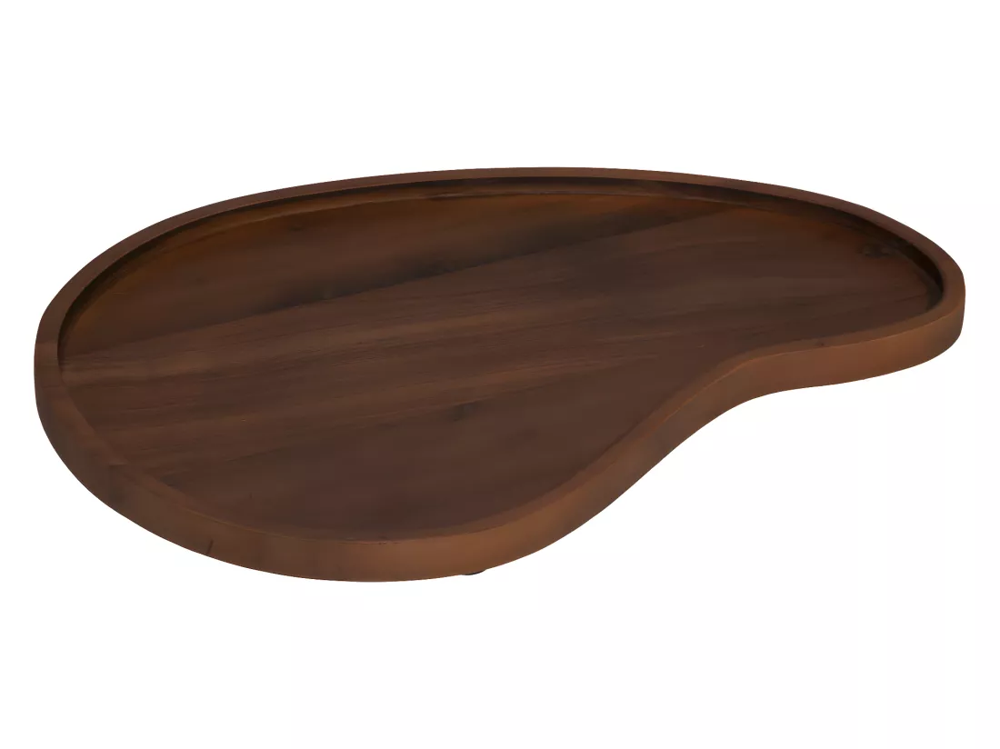 Set de 2 Plateaux en bois d' Acacia