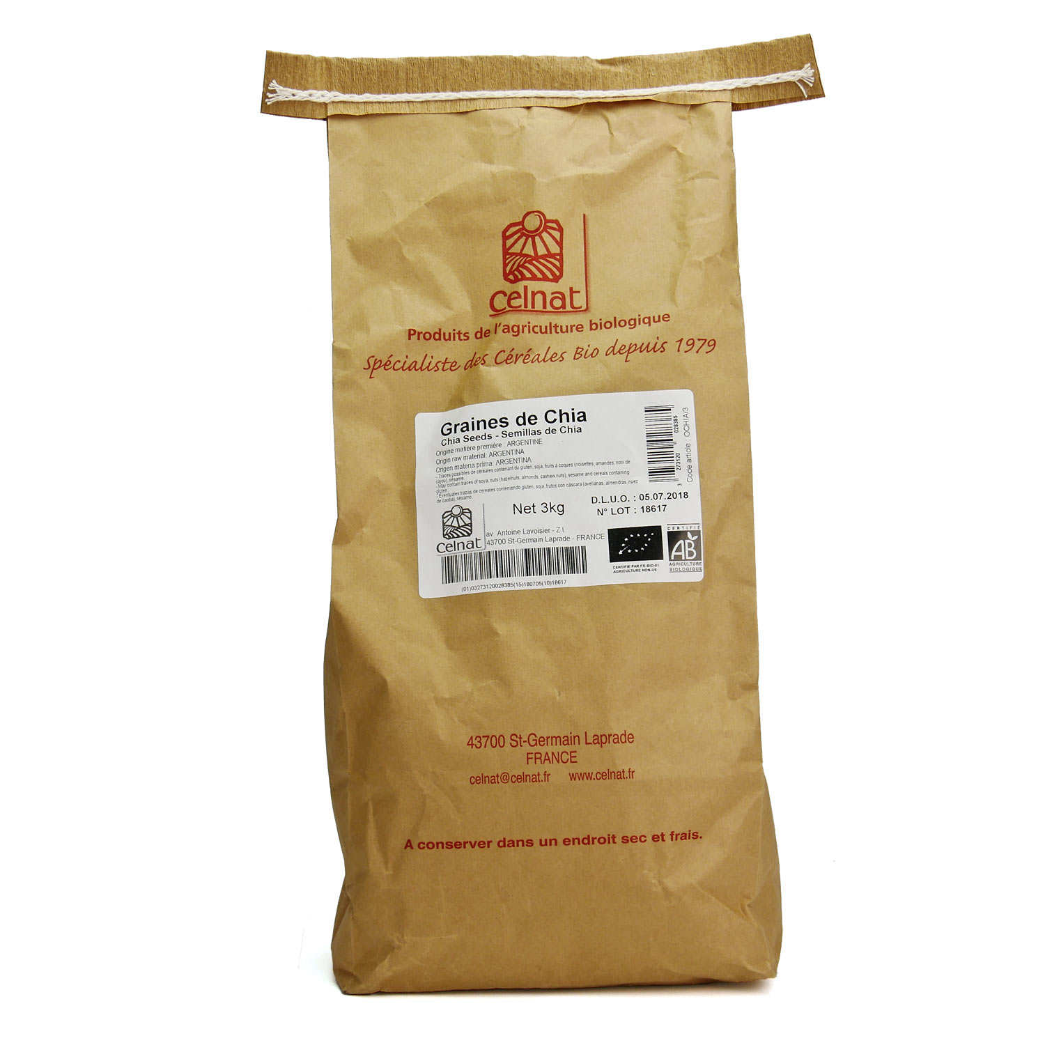 Graines de Chia Bio