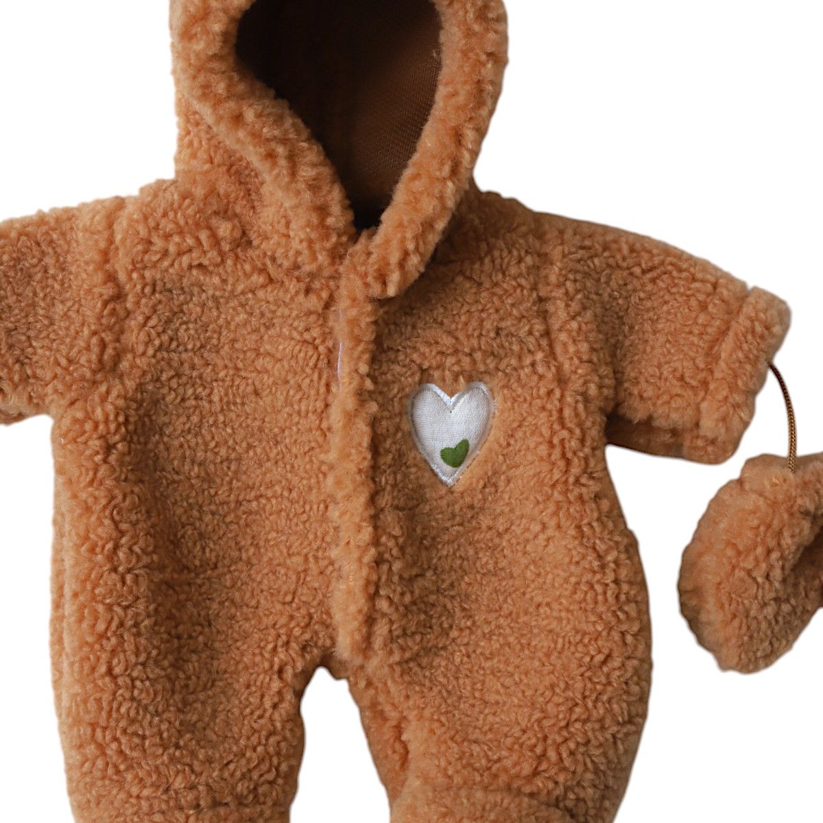Tenue de poupée combinaison fausse fourrure ourson - Bébé Highland Frisette