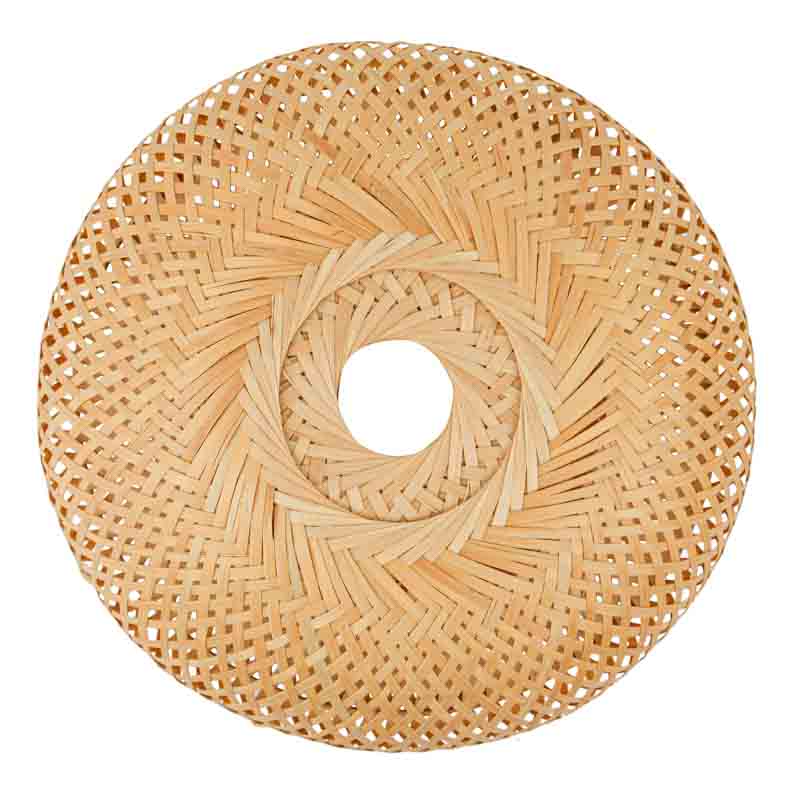 Suspension 'Samba' en bambou beige