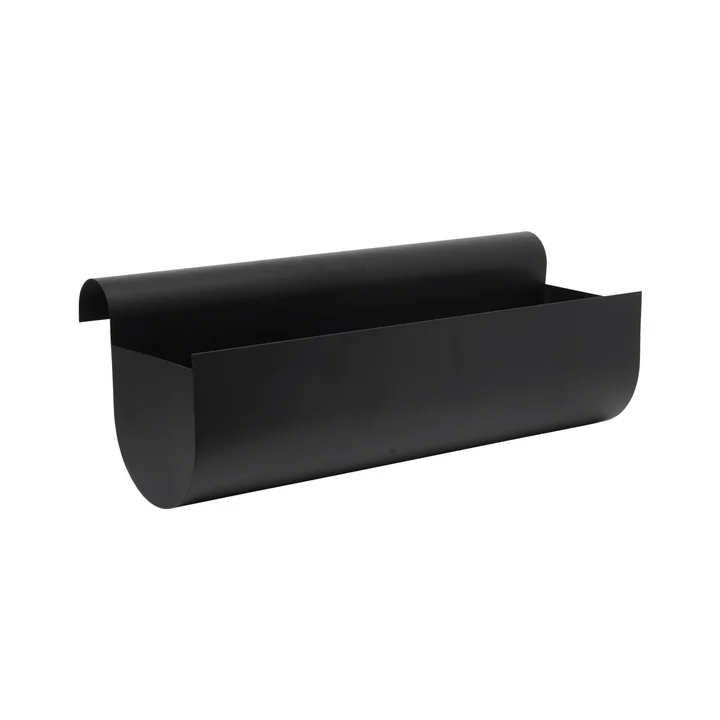 Ferm Living - Uma Balkonkasten, large, schwarz
