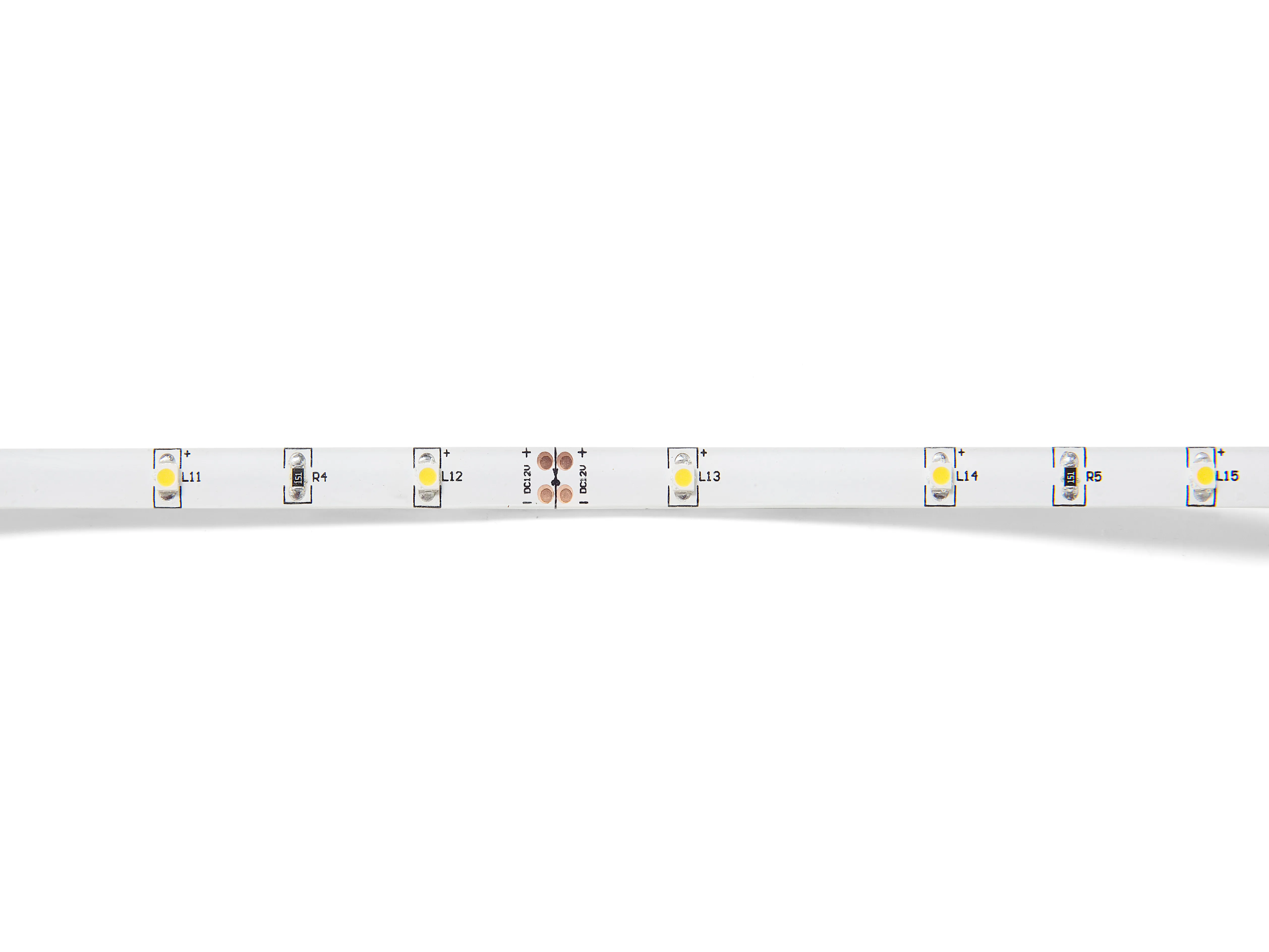 Bed Stof MONTPELLIER 180 x 200 cm LED Wit
