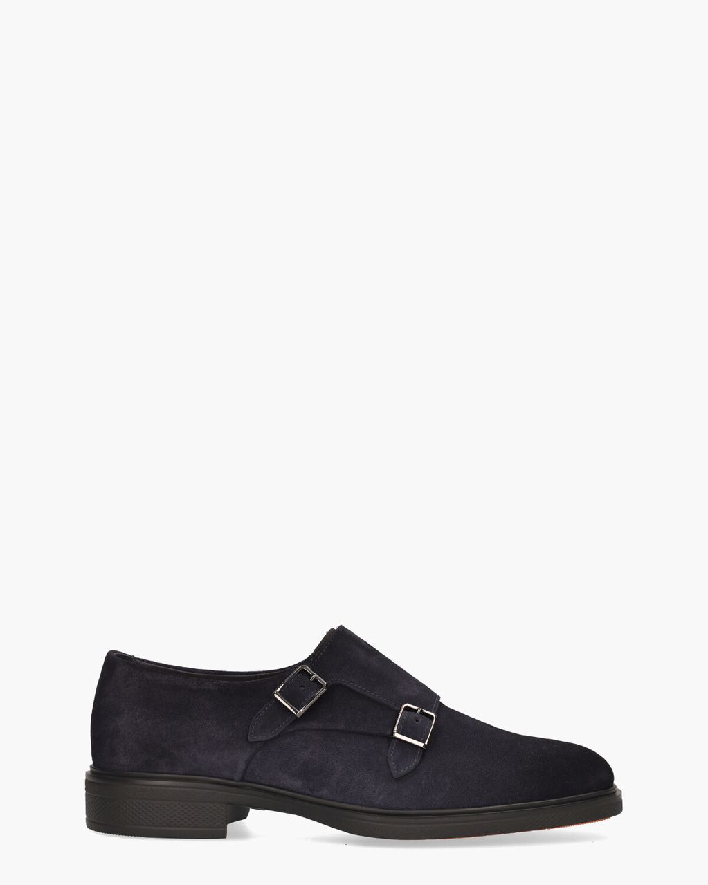 Santoni 18949 Donkerblauw Heren Gespschoenen