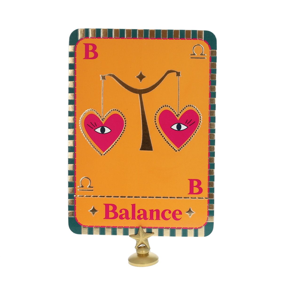 Carte astrologie Balance Le petit Souk