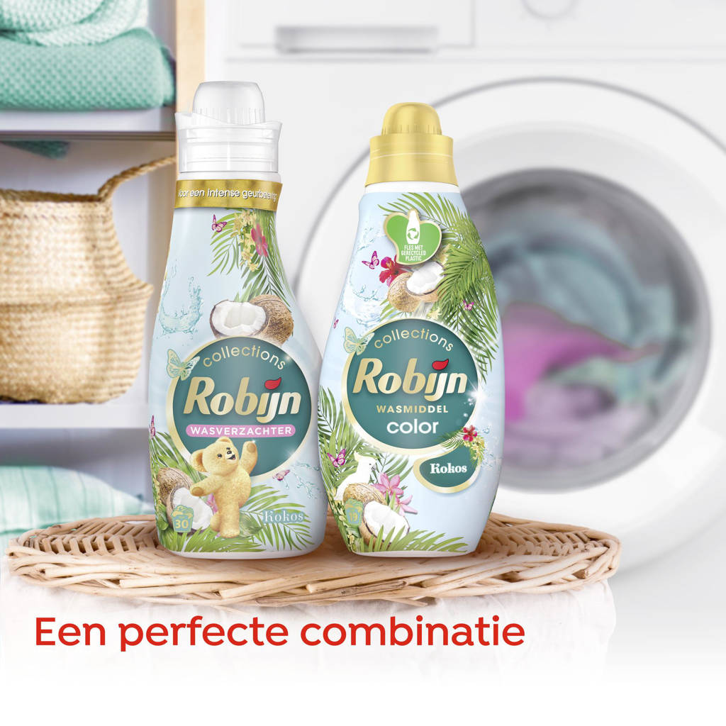Lekker zomersvloeibaar wasmiddel Color Kokos - 6 x 19 wasbeurten - 114 wasbeurten