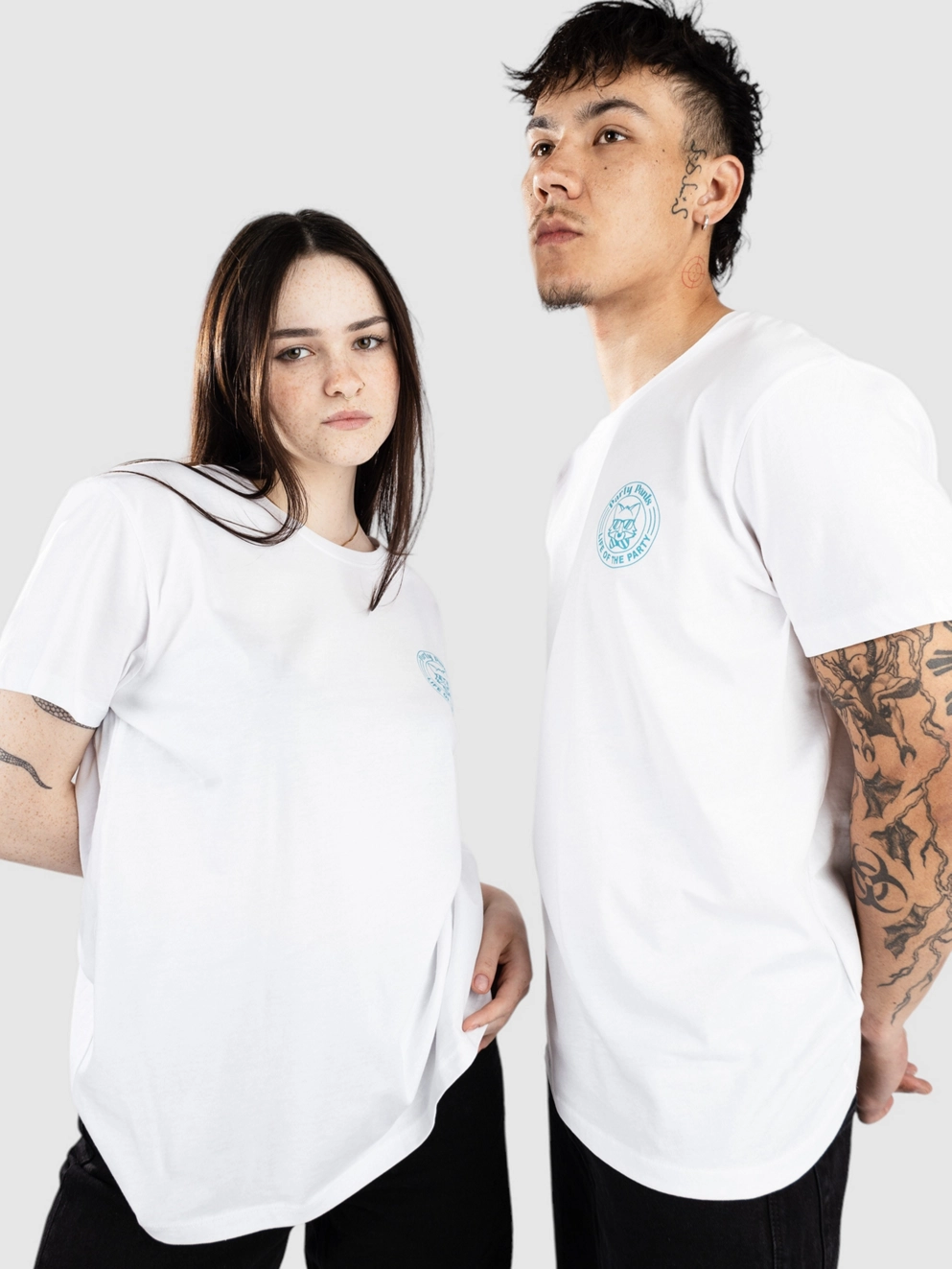 Party Pants Heavy Dinkers T-Shirt white