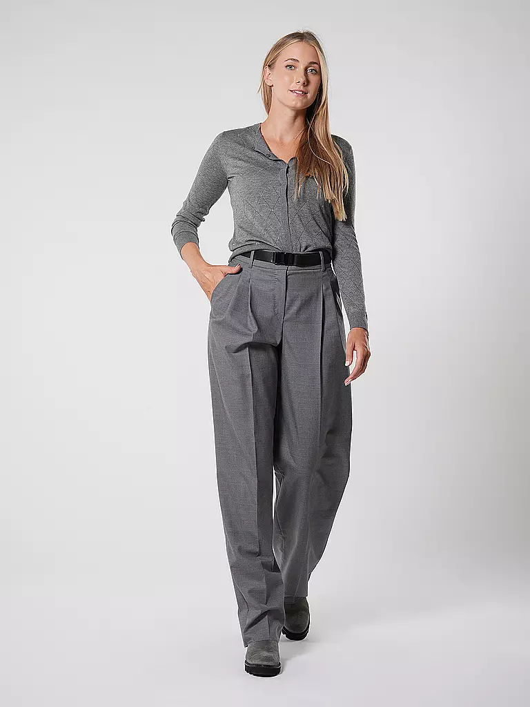 MAX MARA STUDIO Businesshose JUANITA grau