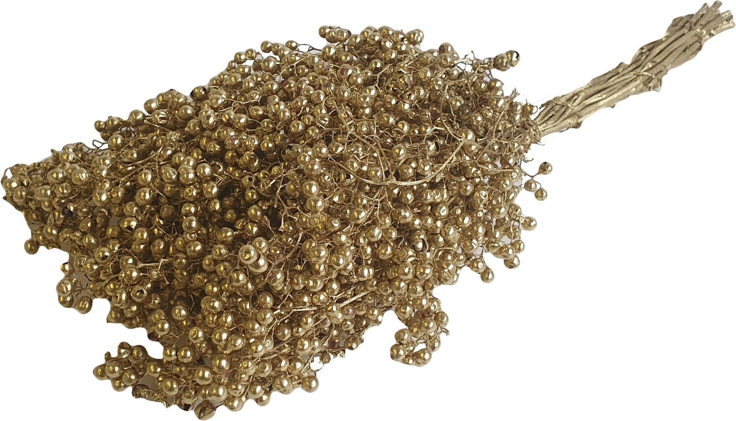 Decoratie takken Pepperberry goud 40 cm
