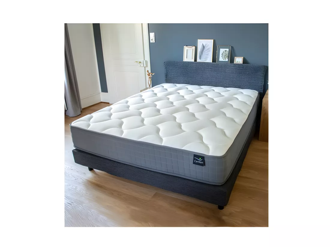 Matelas CARLTON 140x200 ressorts et mémoire de forme