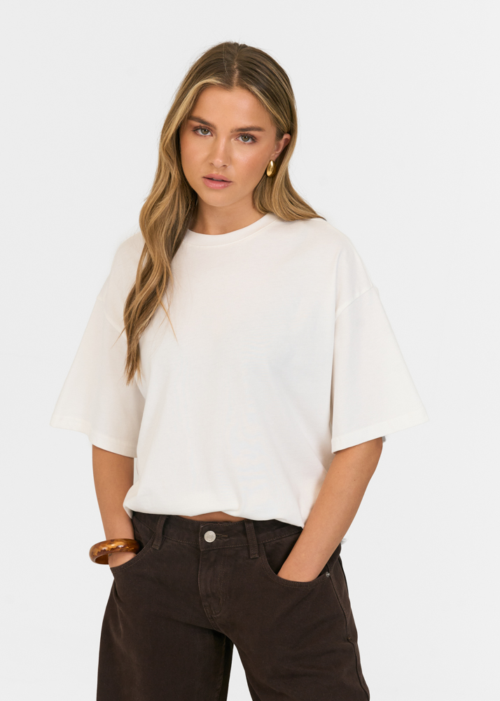 Collective t-shirt creme