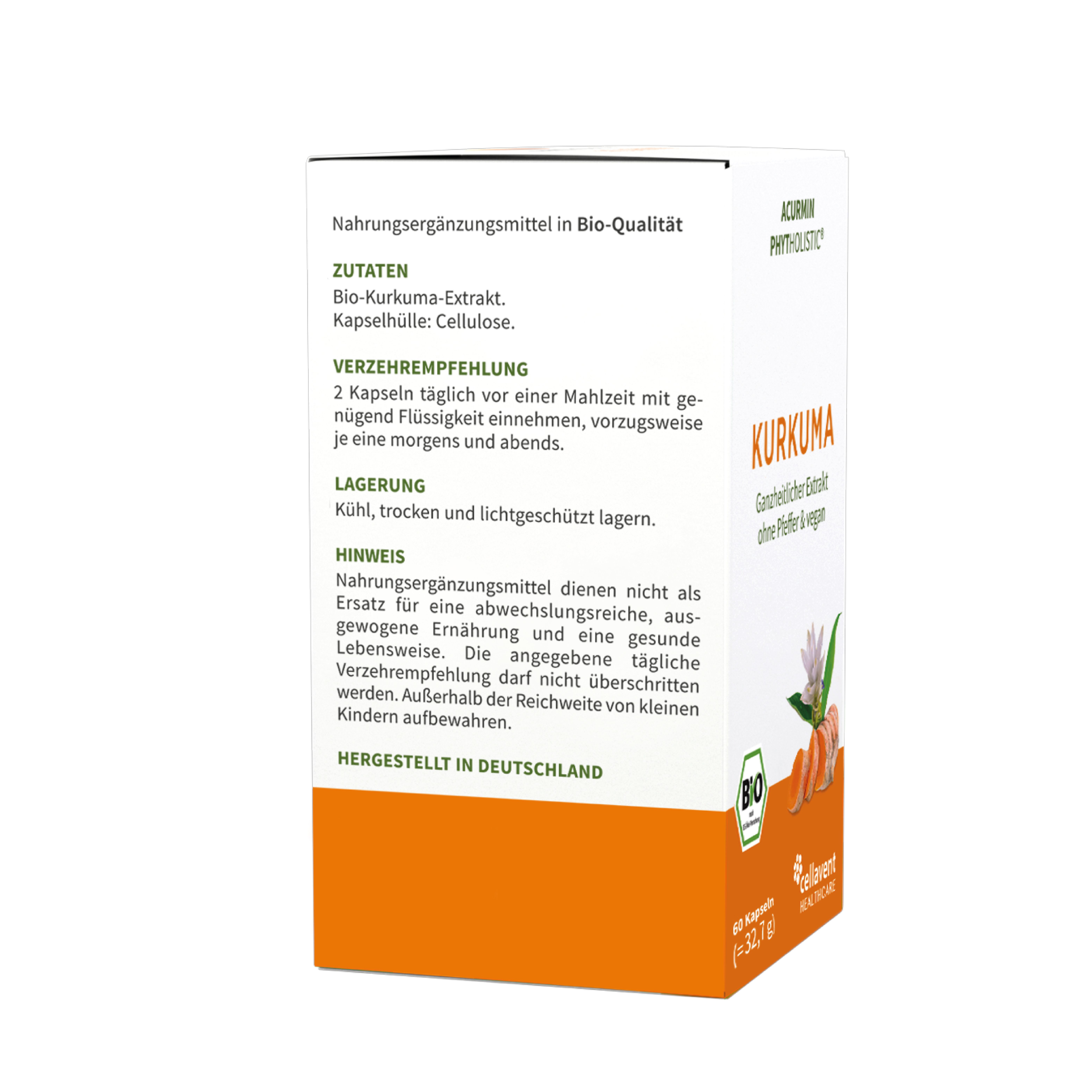 Acurmin Phytholistic BIO Kurkuma Kapseln
