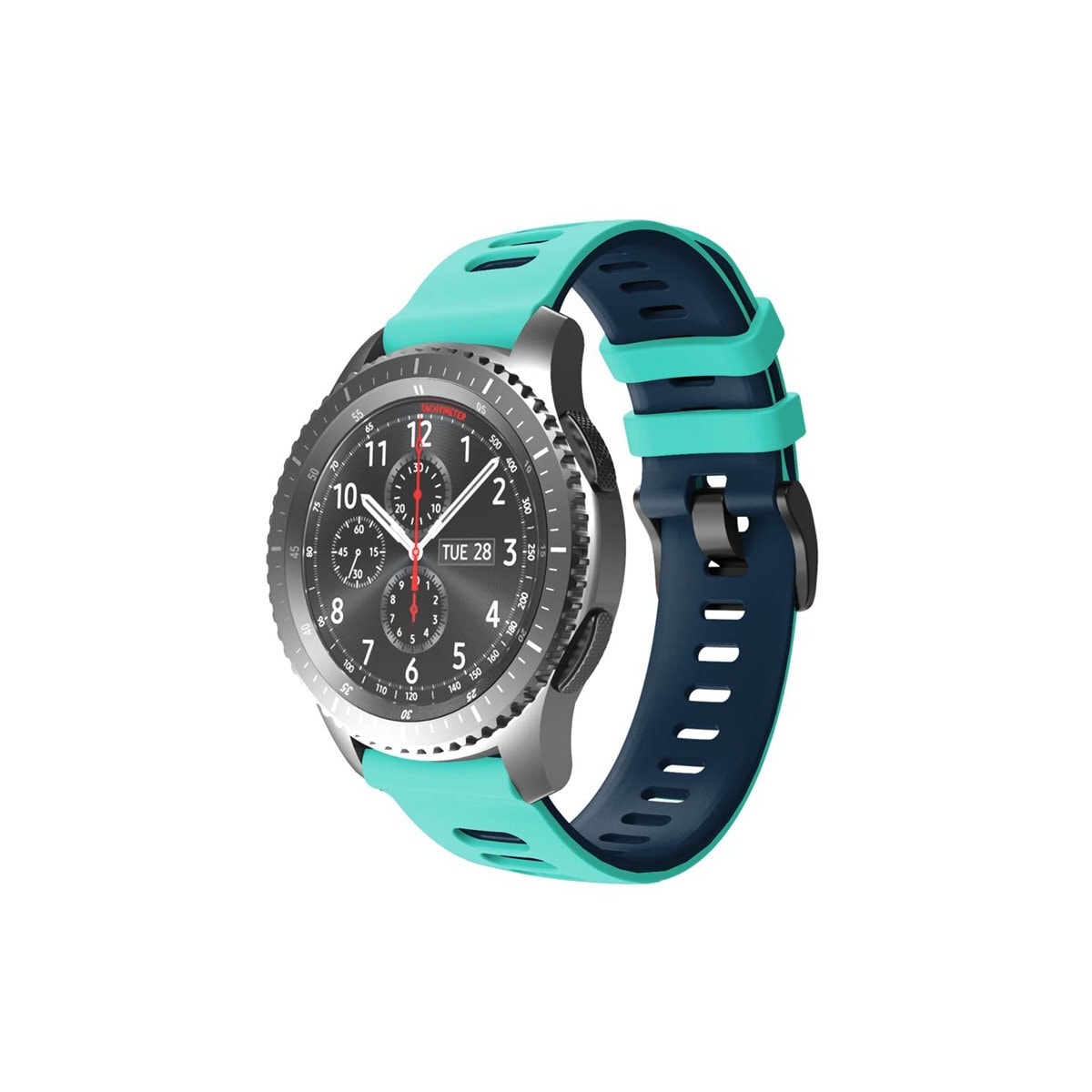 Twin Sport armbånd Samsung Galaxy Gear S3 - Mynte/svart