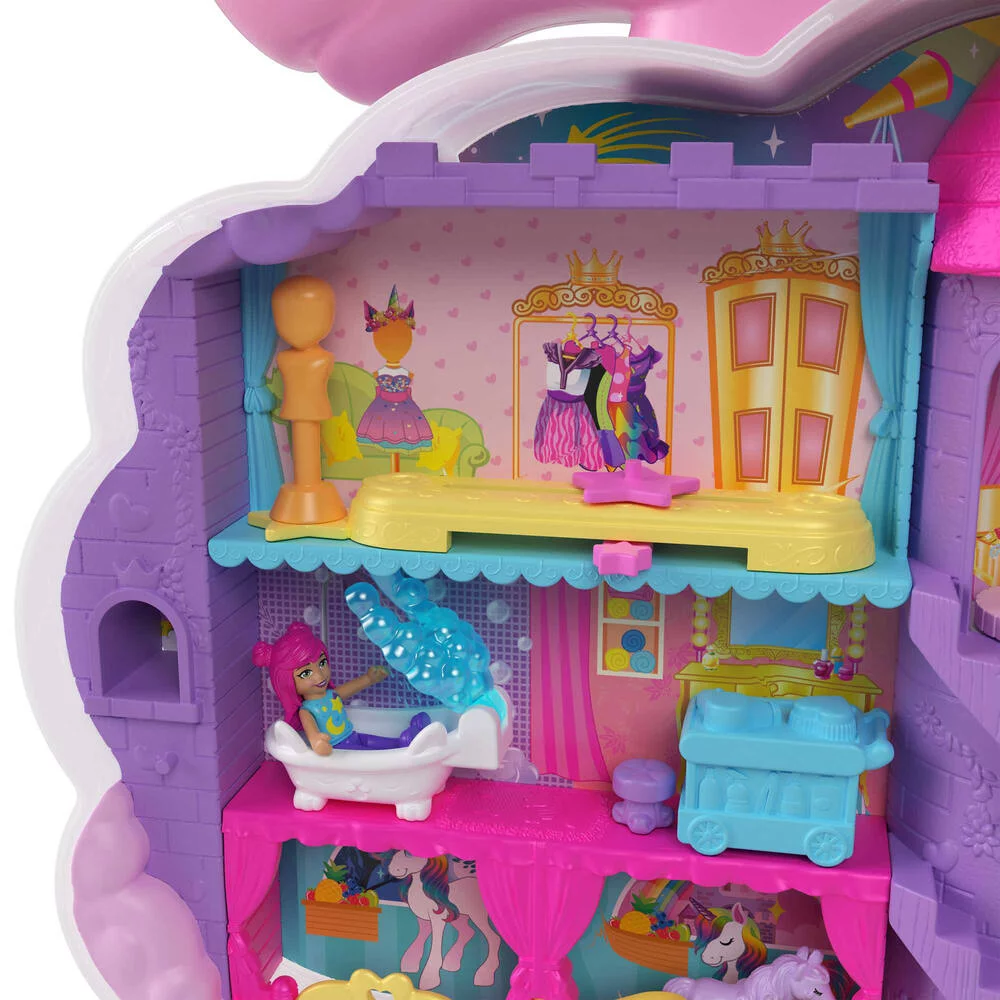 POLLY POCKET - SALON LICORNE ARC EN CIEL