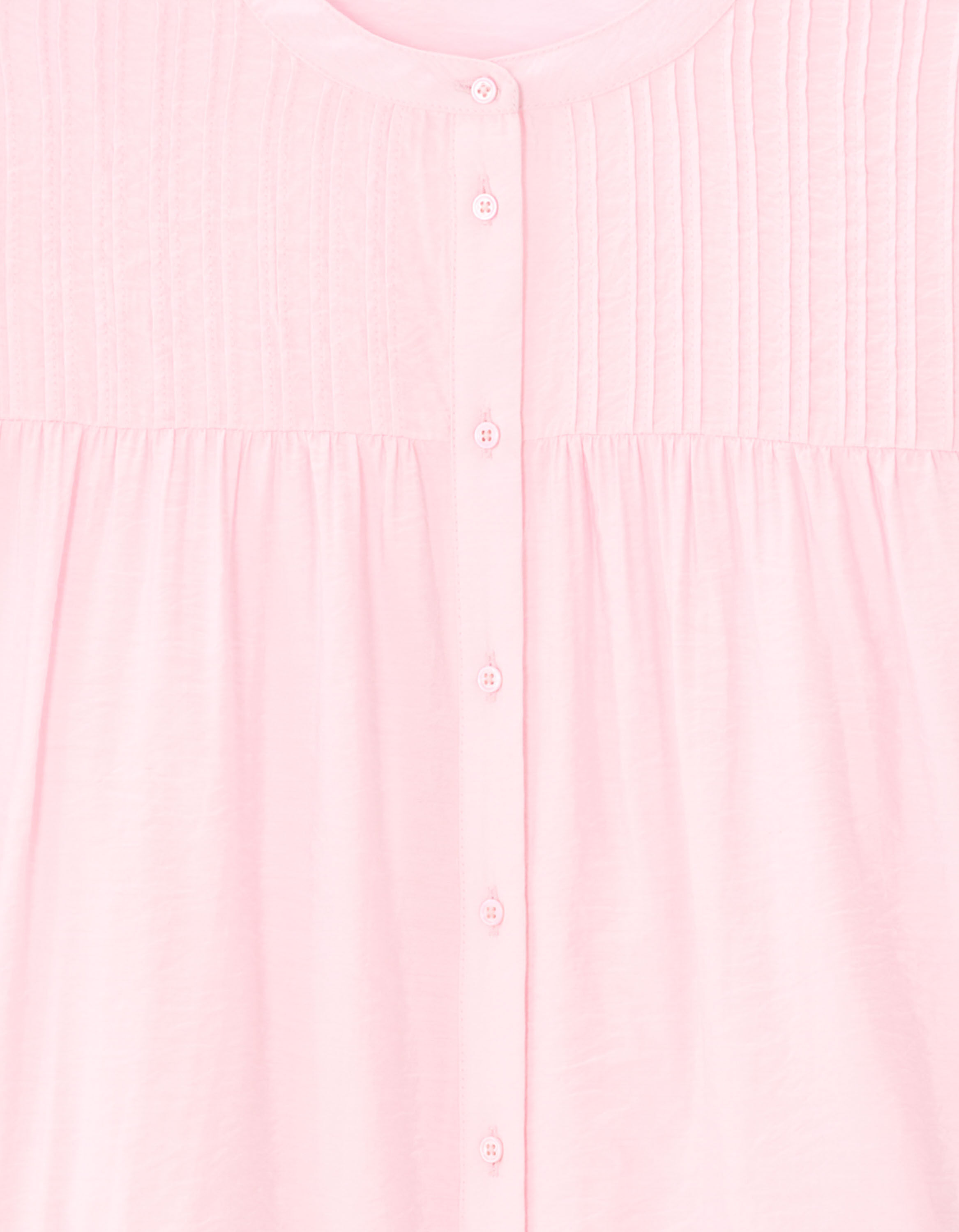 Blouse évasée et fluide - rose