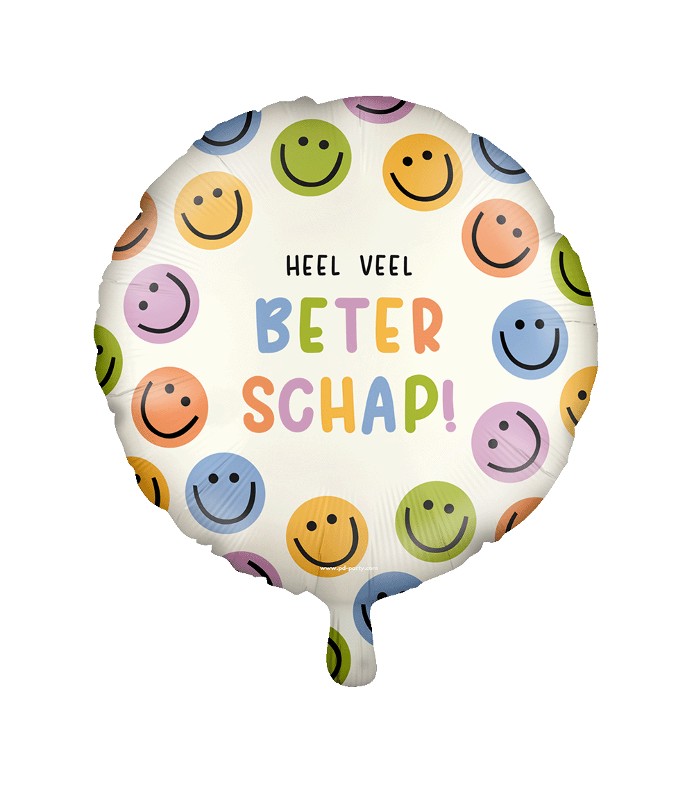 Beterschap Helium Ballon Leeg 46cm
