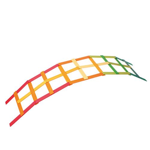 Grimm's leonardo latten - regenboog (100st)