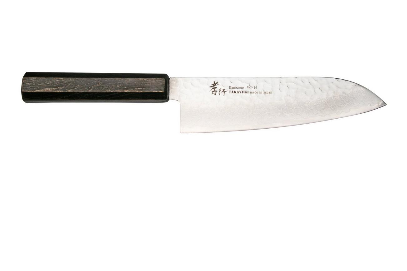 Sakai Takayuki Nanairo Black Gold 14570 santoku 17 cm