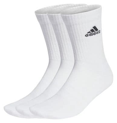 Chaussettes x3 Unisexe adidas Performance Sportswear Crew Blanc