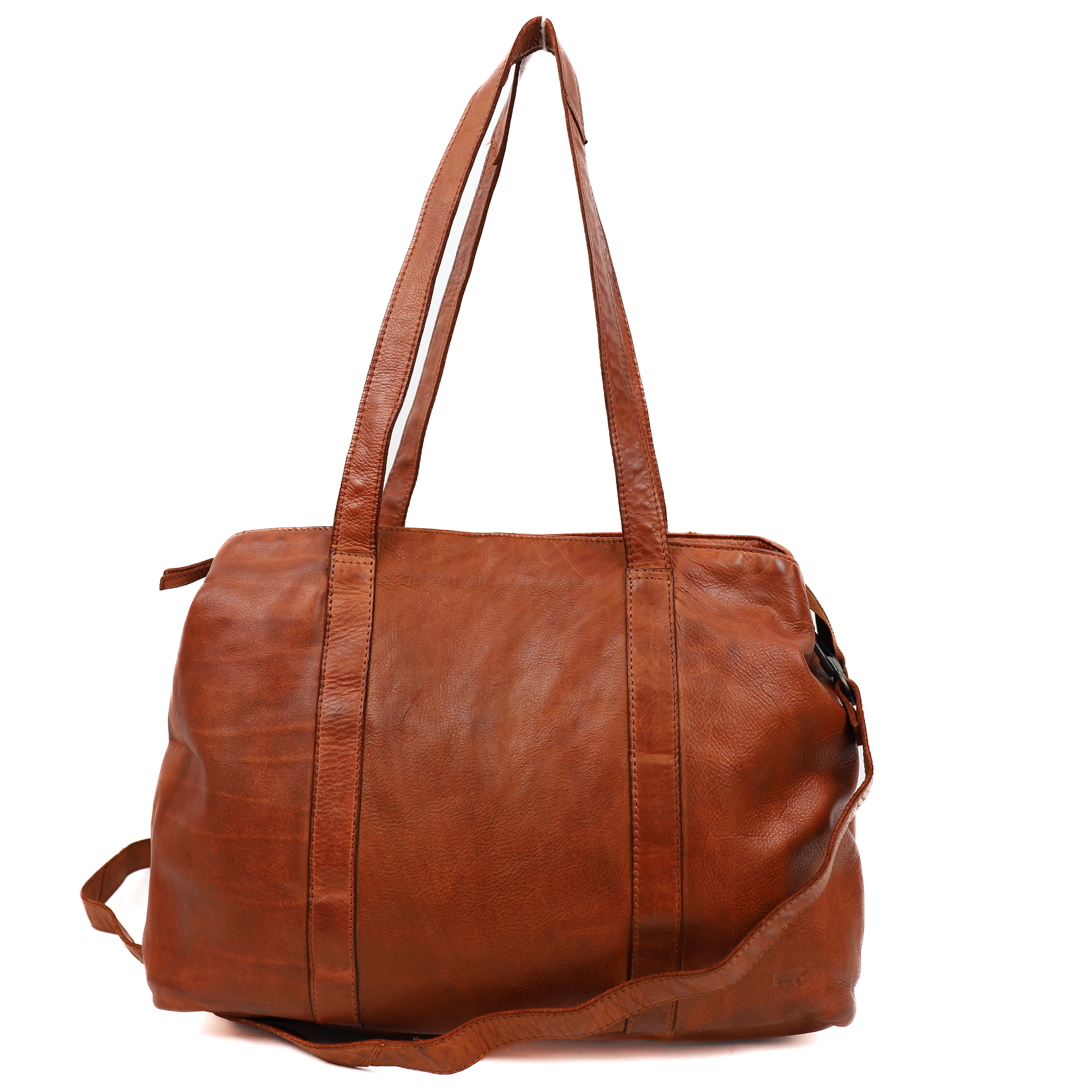Hand-/schoudertas 'Bente' cognac Cognac