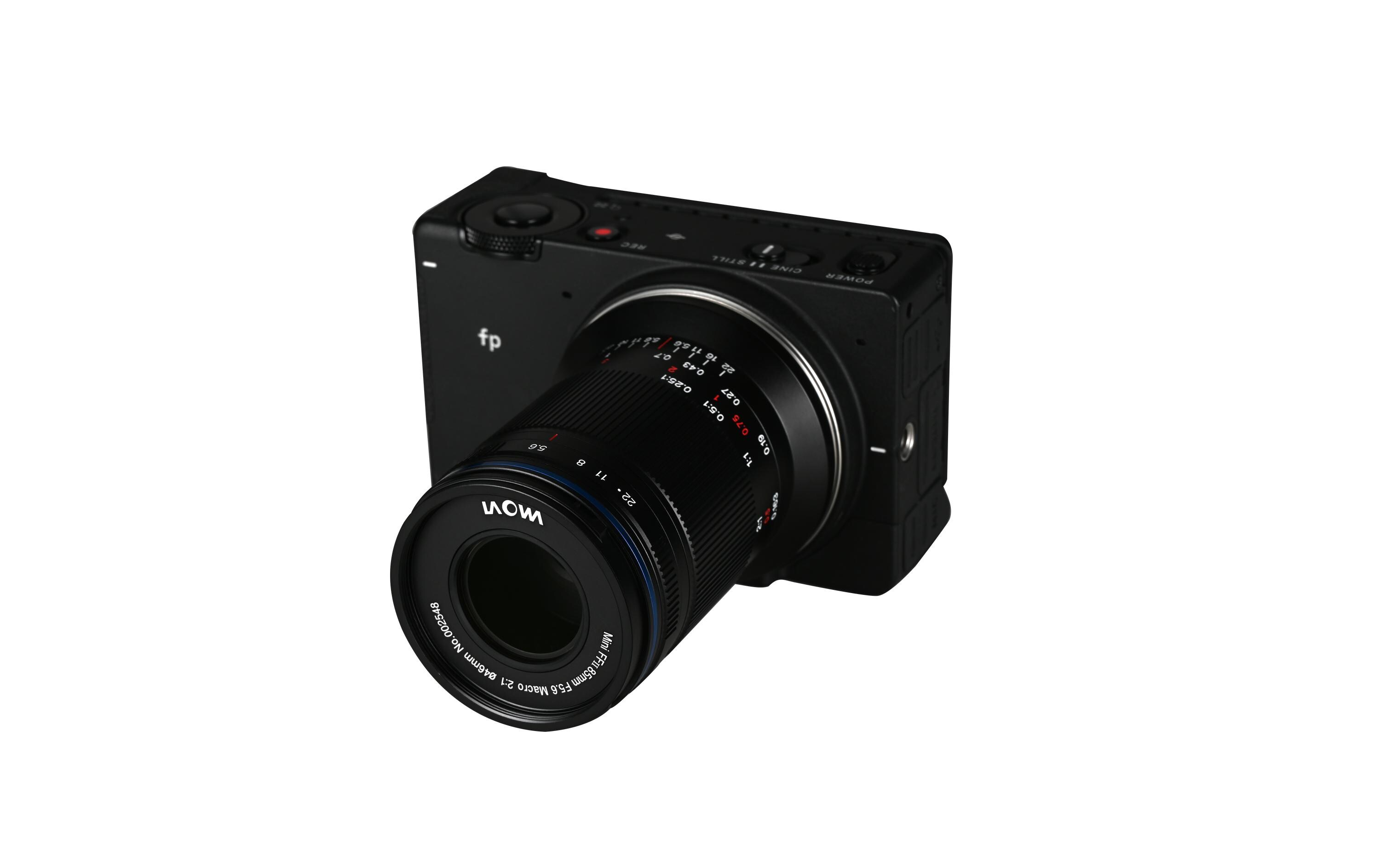Festbrennweite 85 mm f/5.6 2X APO – L-Mount<br>Leichtes Makroobjektiv für Vollformat Kameras