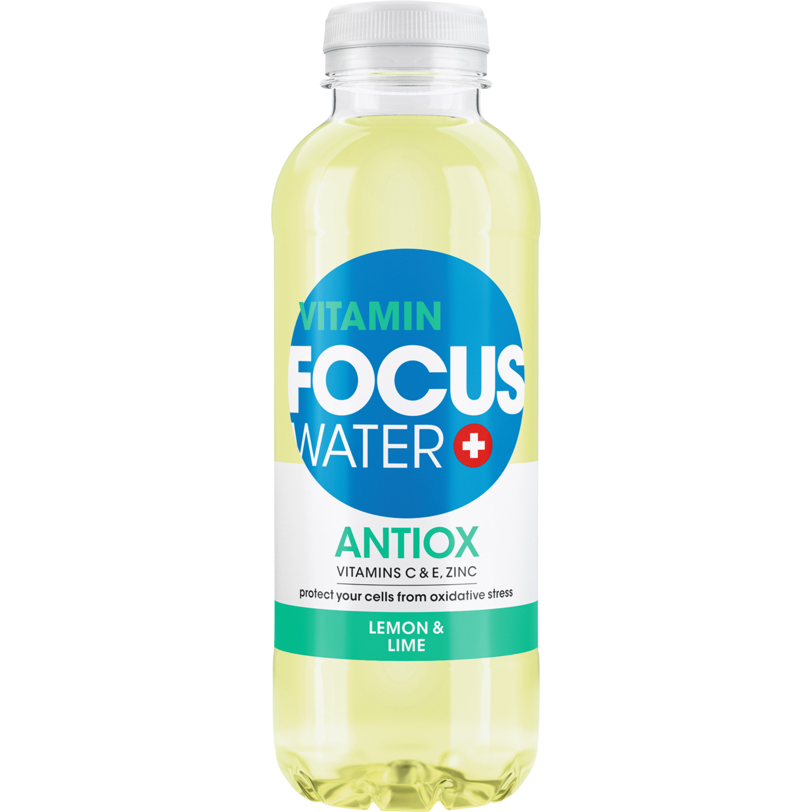 Focuswater Antiox Zitrone&Lime 6 x 50 cl