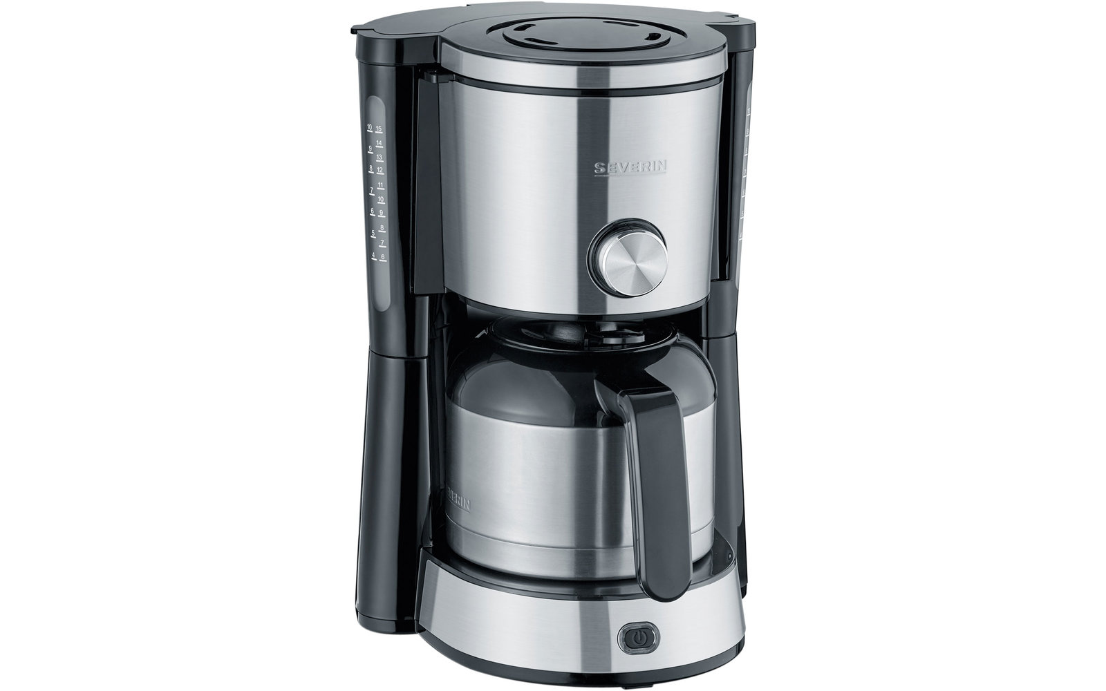 Severin Filterkaffeemaschine mit Edelstahl Thermokanne 1 Liter