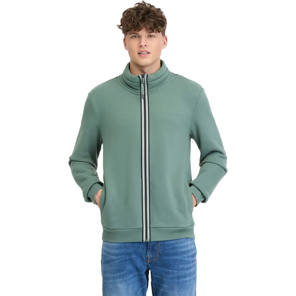 ragwear Jettrys Sweatjacke Herren baltic