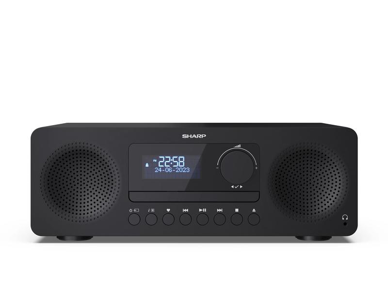 Sharp DAB  Radio XL-B720D Schwarz Das All-in-One HiFi System