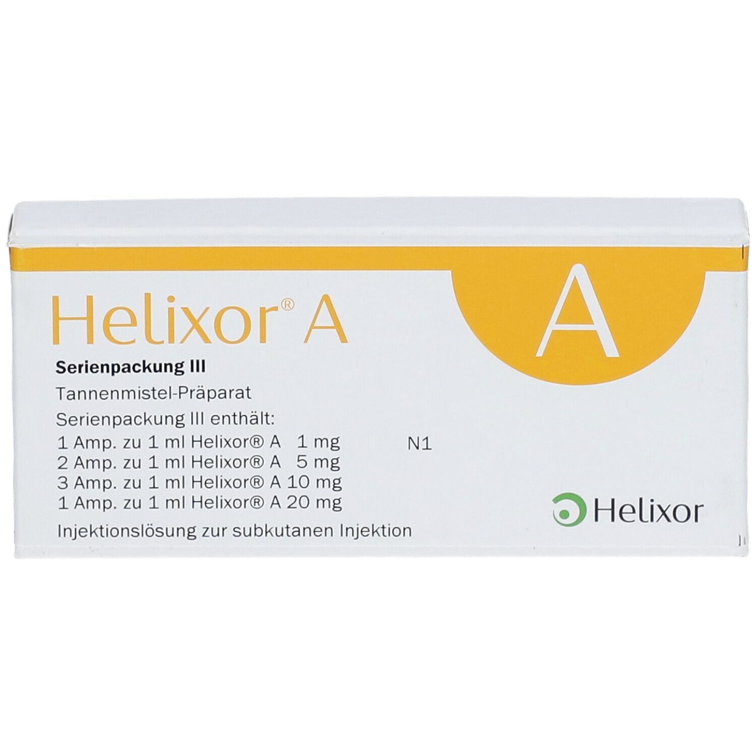 Helixor® A Serienpackung III
