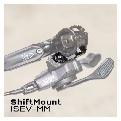 Collier Wolf Tooth ShiftMount ISEV-MM pour Commande de Vitesse Shimano I-Spec EV et Frein Sram MatchMaker