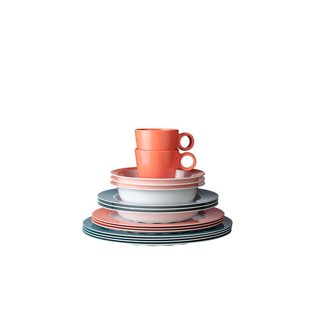 Mepal Diep bord Wave 210 mm - Nordic Green