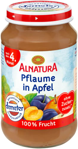 Alnatura BIO Pflaume in Apfel