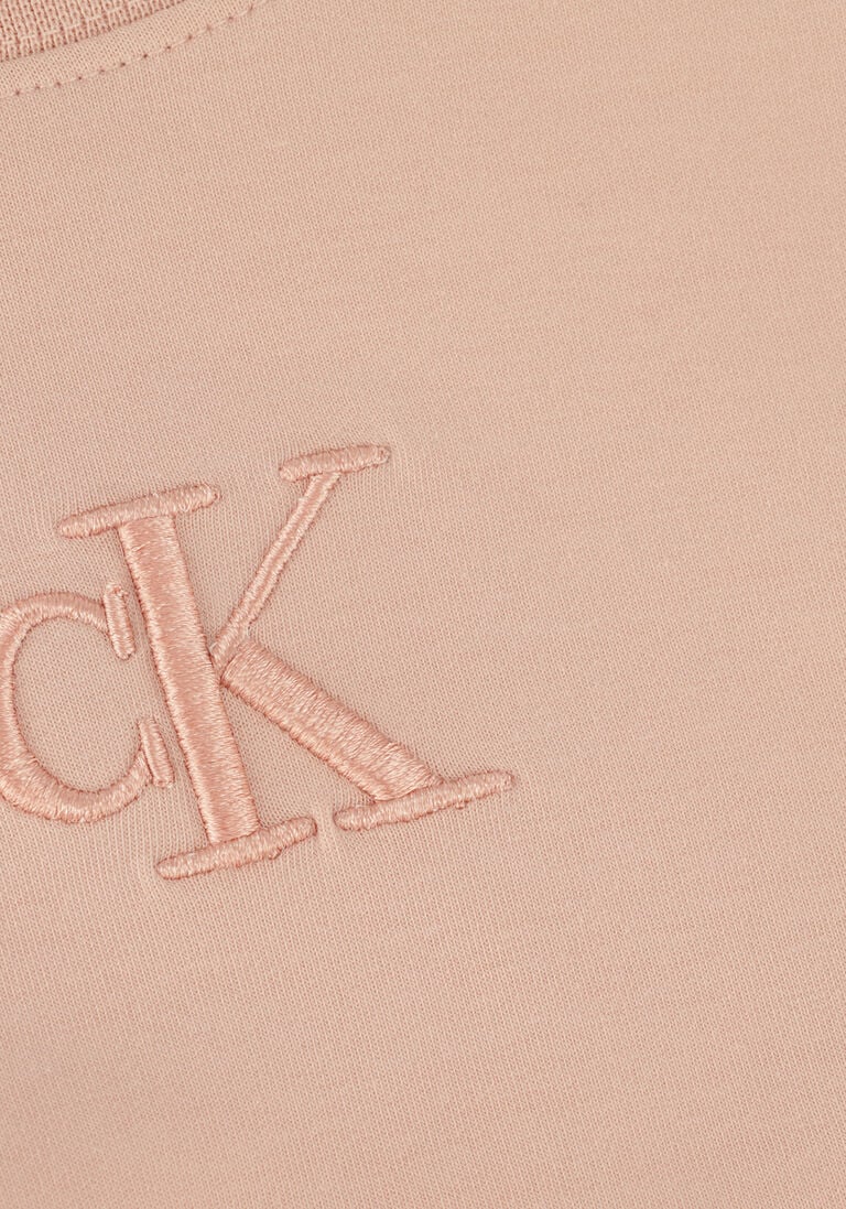 CALVIN KLEIN roze calvin klein sweater ck embroidery cn sweatshirt
