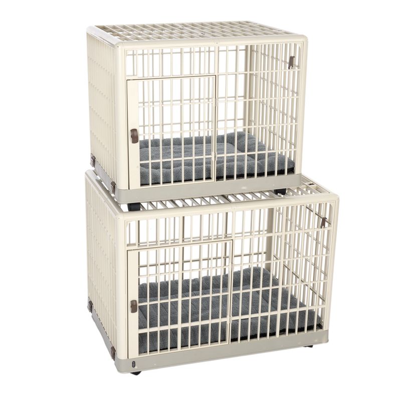 Cage d'intérieur TIAKI avec coussin pour chien