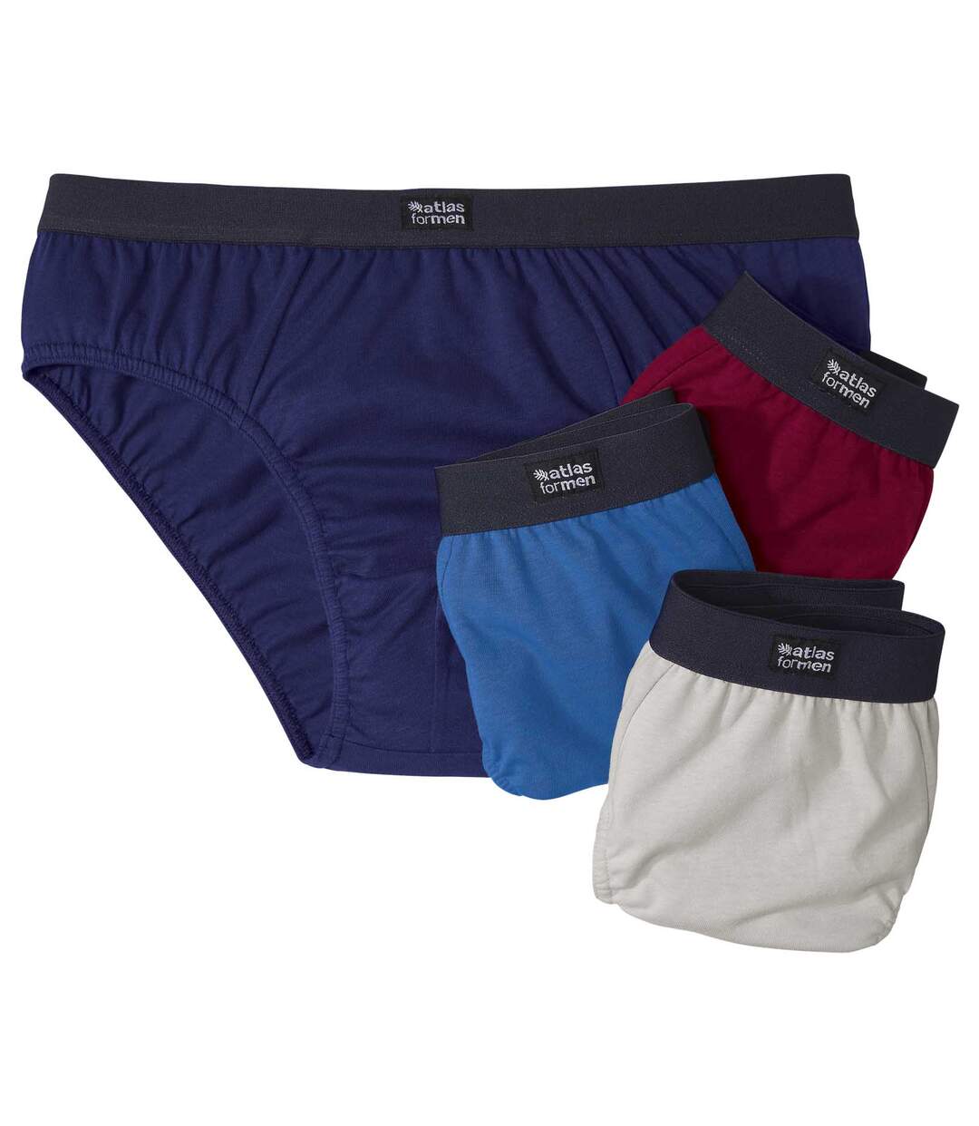 Lot de 4 Slips Confort