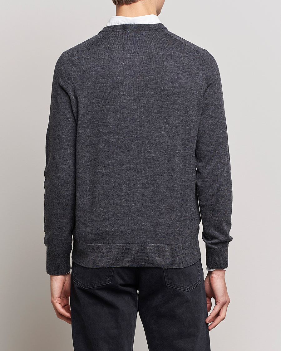 Morris Merino O-neck Grey
