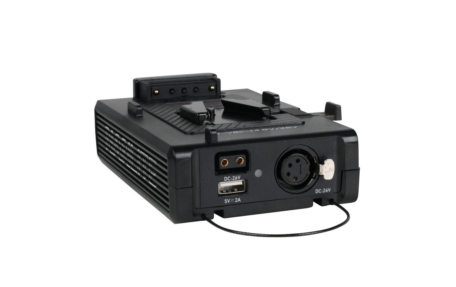 BT-VBC-14.8V/26V - Batterie KonverterV-Mount Batterie Konverter
