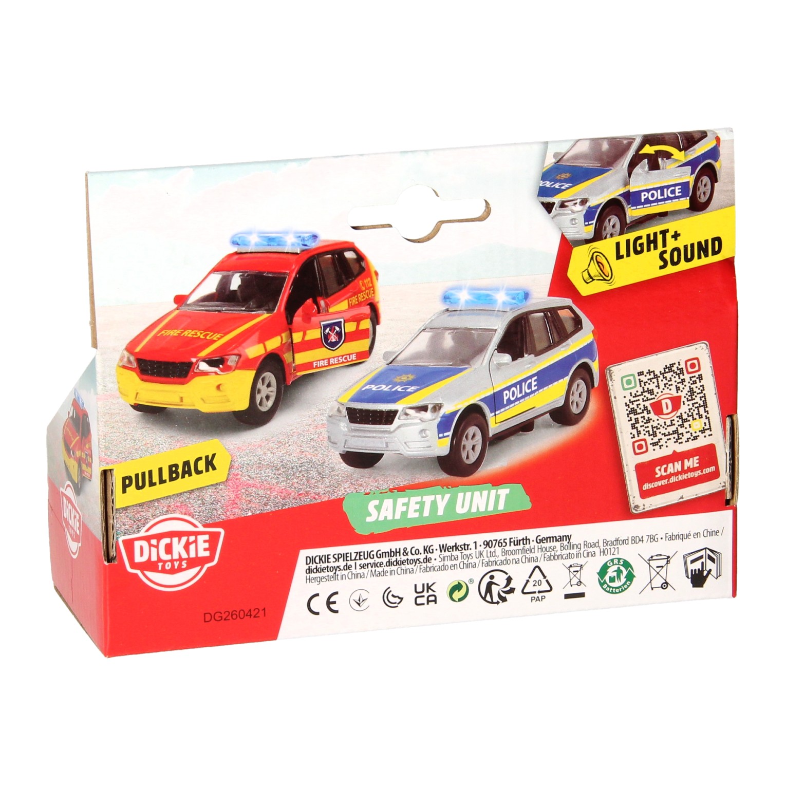 Dickie Saftey Unit - Politieauto